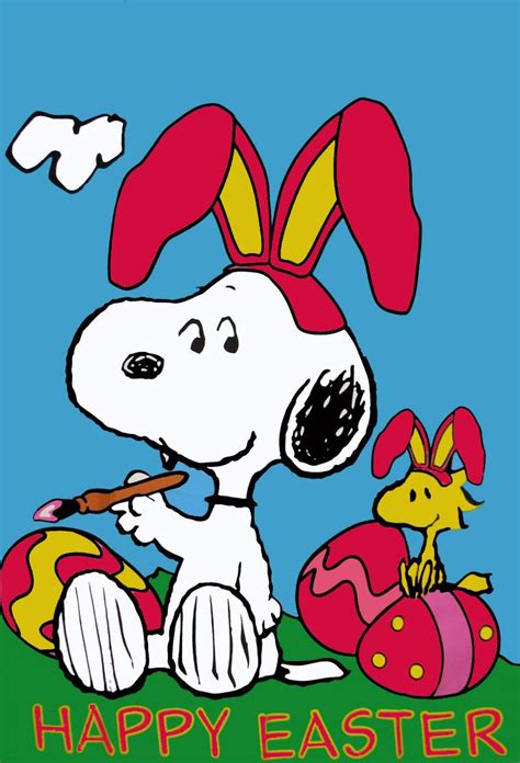 Snoopy imagines dancing with easter bunnies. Free Snoopy Easter Wallpaper - WallpaperSafari