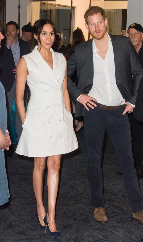There are no mixed race people. Meghan Markle in a White Tuxedo Dress is Everything & More ...