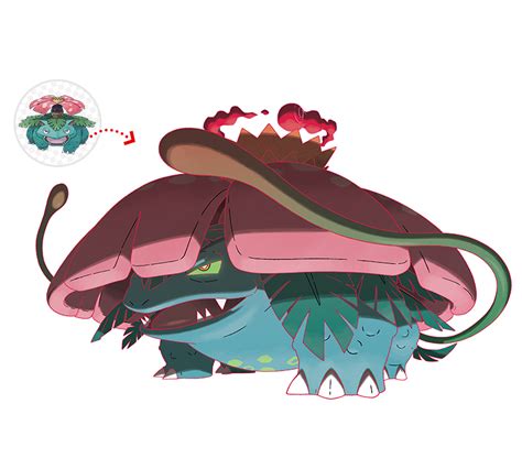 Venusaur Gigantamax Pokémon Sword E Pokémon Shield