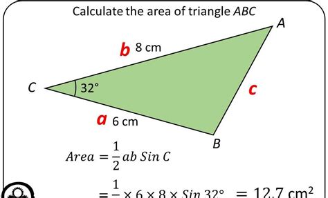 Trigonometry Area Of Triangle