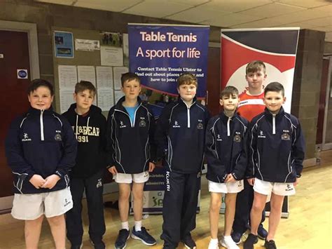 U13 Girls Table Tennis Team Wins Ulster Schools Team Championships