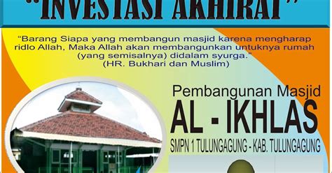 Contoh Pamflet Donasi Pembangunan Masjid Istiqlal Dan Imagesee