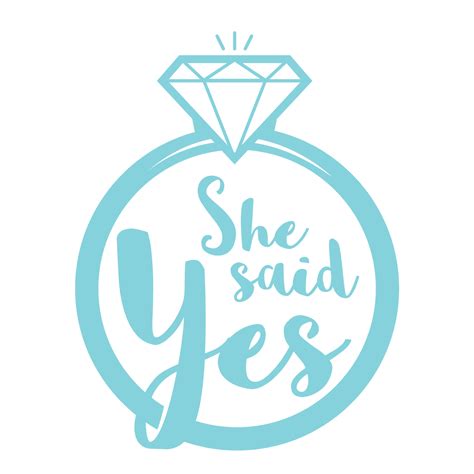 Collection Of She Said Yes Png Pluspng