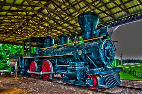 Old Steam Locomotive Engine Free Stock Photo Public