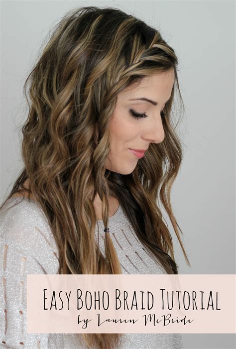 Https://techalive.net/hairstyle/easy Boho Braided Hairstyle Diy