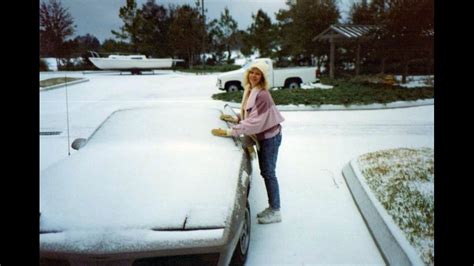 PHOTOS Freak Snowstorm Hits Jacksonville In December 1989