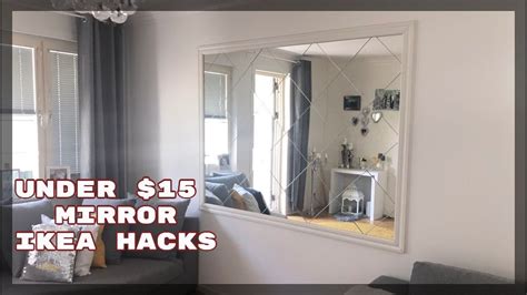 Diy Wall Mirror Ikea Hack Diy Room Decor 2017 Home