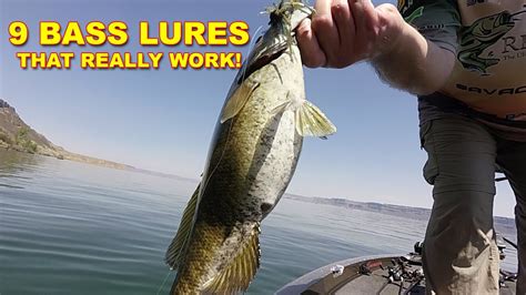 9 Best Bass Lures That Work For Summer Bass Fishing YouTube