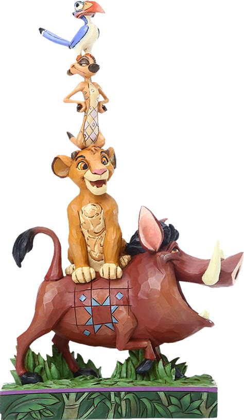 The Lion King Stacked Characters Figurine Features