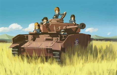 Pin By Film57 On Girls Und Panzer Anime Military Manga