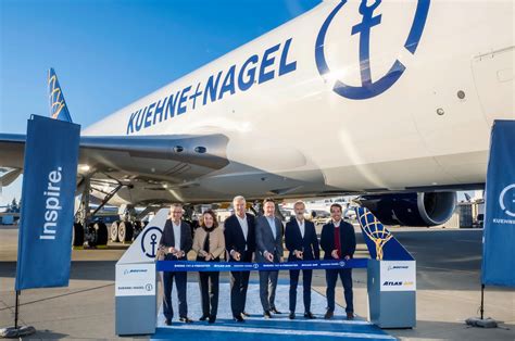 Kuehnenagel Receives First Boeing 747 8 Freighter From Atlas Air