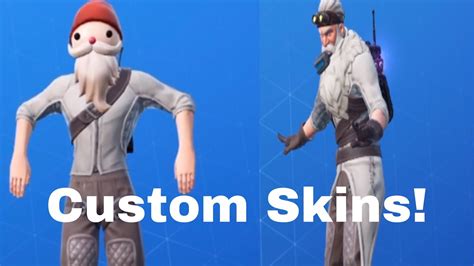 Custom Fortnite Skins Youtube