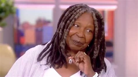 Whoopi Goldberg Shows Off Folding Chair Necklace Honoring The