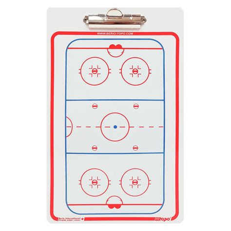 Berio Hockey Coach Board A4