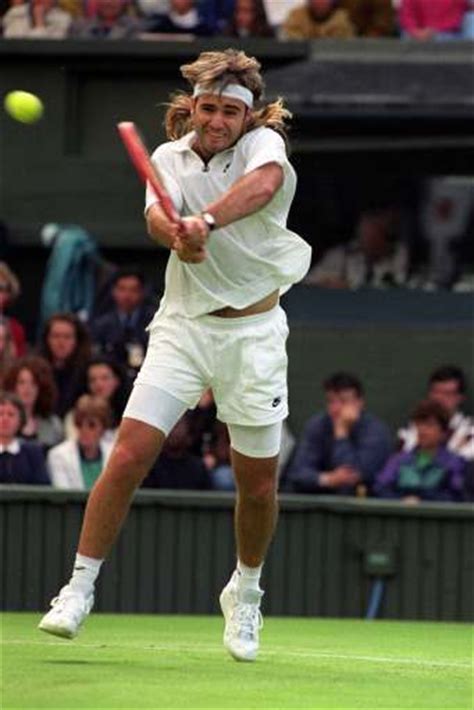 Anorak News Andre Agassi Wore A Wig On Court