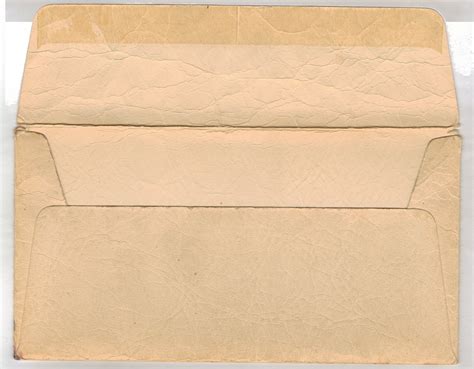 Free Vintage Envelope Open Stock Photo