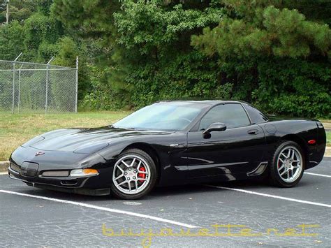 2001 Black Corvette Z06 1819 Units C5 Corvette Z06 Pinterest