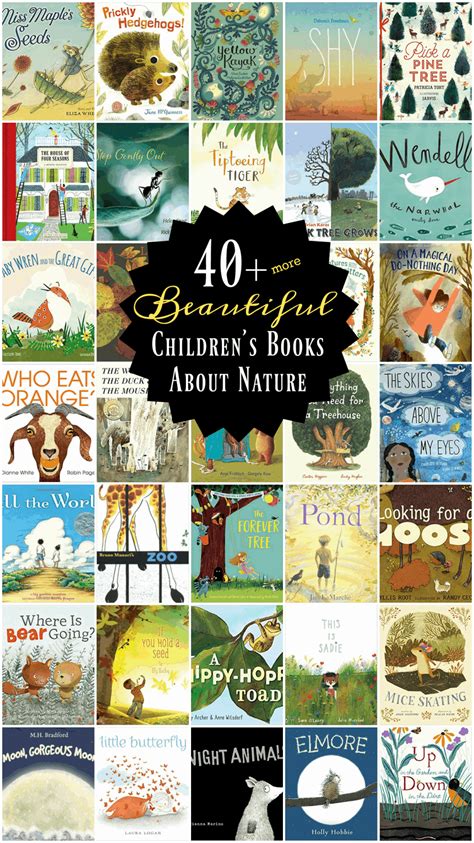 40 More Beautiful Nature Books For Kids Run Wild My Child