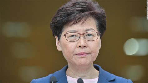 Hong Kong Leader China Extradition Bill Is Dead Cnn
