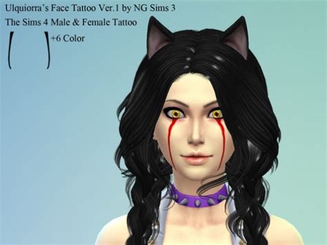 3 Animebleach Tattoo At Ng Sims3 Sims 4 Updates
