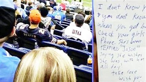 Man Writes Note Telling On ‘cheating Wife