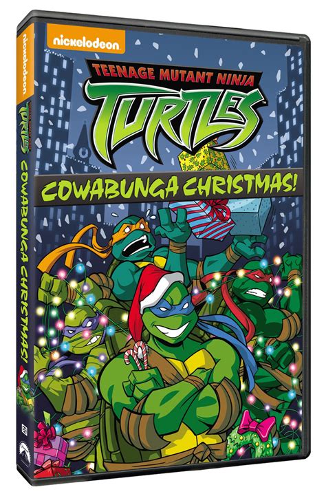 Teenage Mutant Ninja Turtles Cowabunga Christmas Available On Dvd