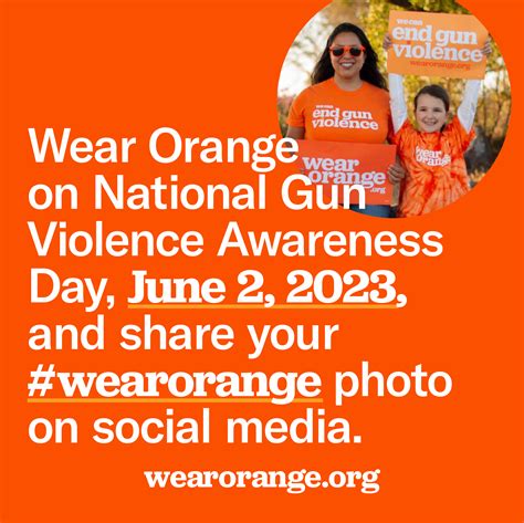wear orange weekend gun violence awareness women s coalition of st croix