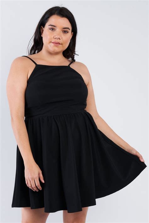 Plus Size Fit N Flare Mini Dress 2xl In 2021 Flare Mini Dress Mini