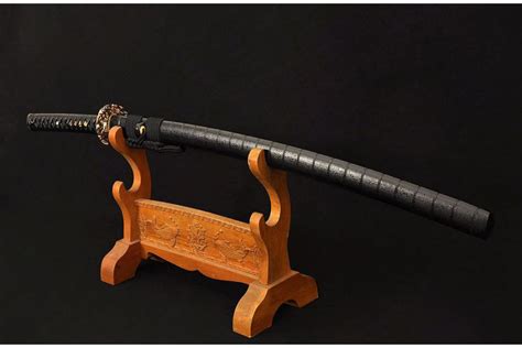 Clay Tempered Samurai Katana Japanese Sword Damascus Folded Steel Blade