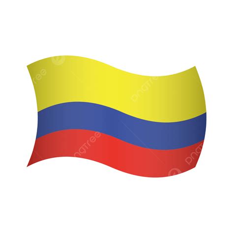 Colombia Flag Colombia Flag Colombia Day Png And Vector With