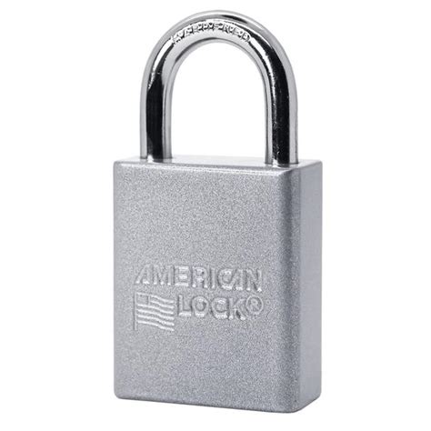 Candado American Lock A1105 Gris Plateado Ananis