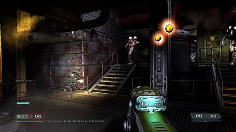 The digital foundry pc running doom 3 bfg at maximum settings, with 2x msaa. Doom 3 BFG Edition on Xbox One X - YouTube
