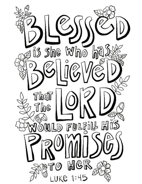Luke 145 Coloring Page On Procreate Bible Verse Coloring Page Quote