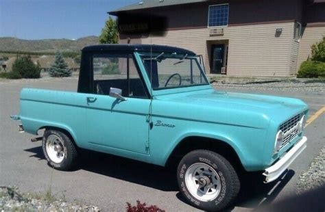 1966 Ford Half Cab Bronco Classic Ford Bronco 1966 For Sale