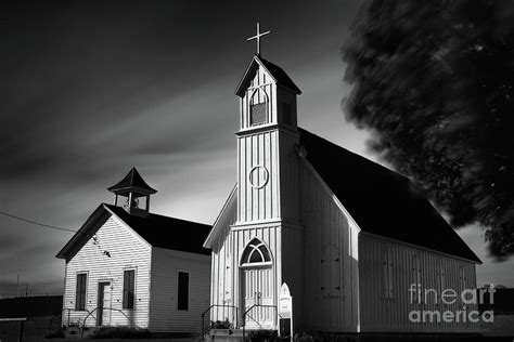 Old School And Church Photograph By Jimmy Ostgard Pixels