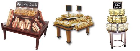 Bakery Tables | Wooden Display Sets | Bakery Displays