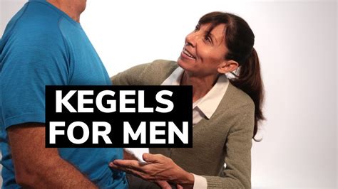 Pelvic floor exercises are the exercises to target men's penile weakness. Kegel Exercises for Men - Beginners Pelvic Floor ...