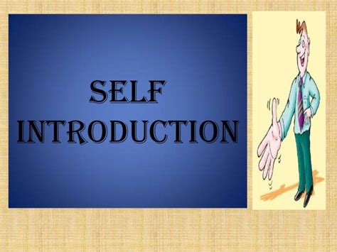 Personal Introduction Creative Self Introduction Ppt Images