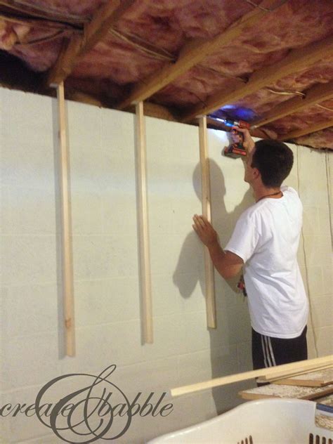 This video shows you how to build a dry stack, concrete block wall without mortar, using quikrete quikwall surface. How to Hang a Pegboard without Drilling into Cinder Block