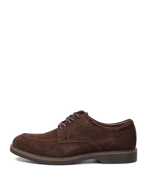 G H Bass Pasadena 1 Suede Derby Shoes In Brown For Men Lyst