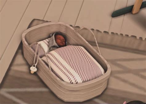 Baby Bag Poses By Rebekhanasims Patreon Sims Baby Sims 4