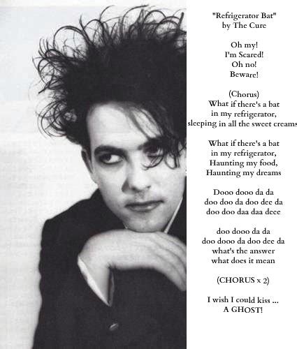 This Is A Joke For Fans Of Robert Smith And The Cure Fans Of Other