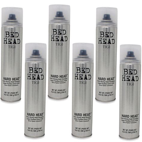 TIGI Bed Head Hard Head Hairspray 10 6 Oz 6 Pack LaLa Daisy