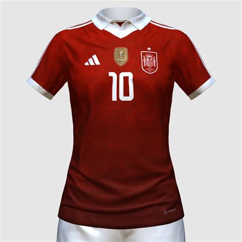 Womens World Cup Winners Spain Home Kit Fifa 23 Kit Creator Showcase