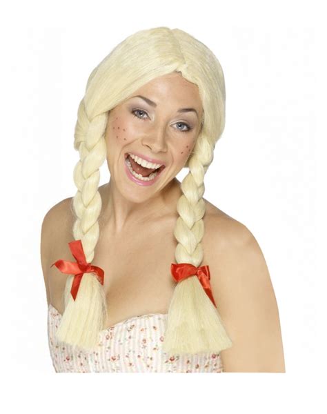 Dutch Girl Wig Costume Accessory