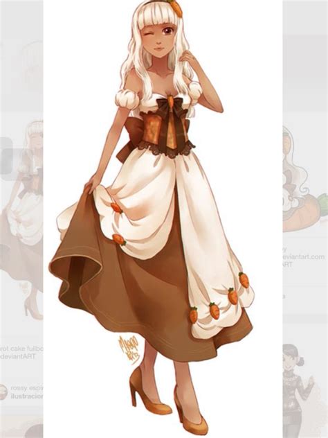Carrot Cake Fullbody Its So Midevil And Cool Looking Anime Dress
