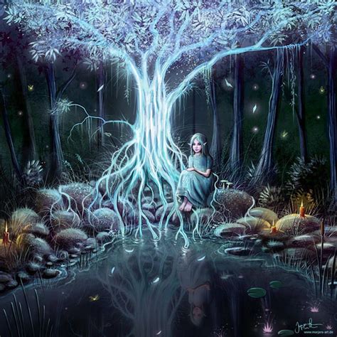 Tree Of Light By Jerry8448 The Magic Faraway Tree Art Tree