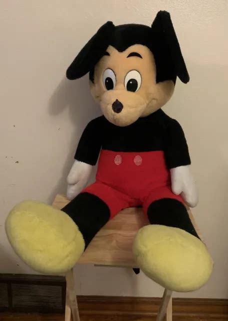 Vintage Caltoy Mickey Mouse Walt Disney Characters 40 Plush Stuffed