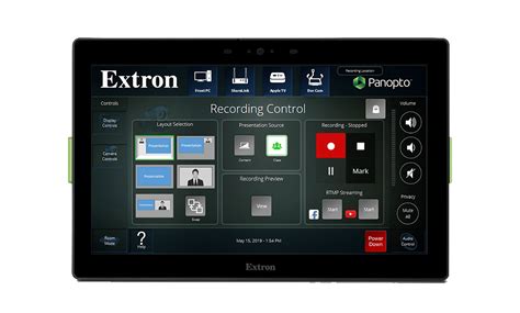 An Integrated In Room Av Solution From Extron And Panopto
