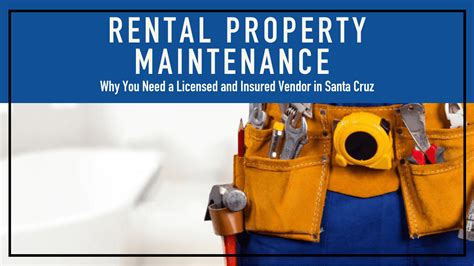 Rental Property Maintenance Licensed And Insured Vendor